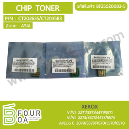 ชิปหมึก Chip Toner XEROX VI/VII 2273/3373/4473/5573 (BF25020083-85)