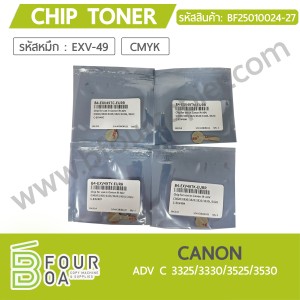 CHIP TONER CANON (BF25010024-27) พารามิเตอร์รูปภาพ 1
